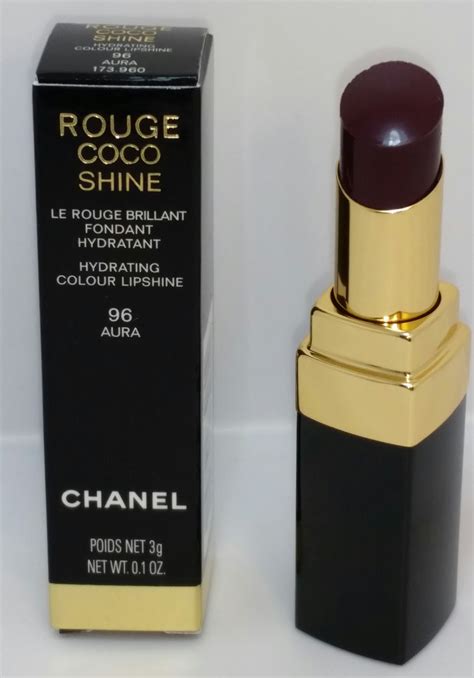 chanel rouge coco shine 96 aura|chanel rouge coco shine flirt.